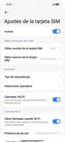 Pulsa el indicador junto a 