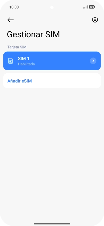Pulsa Añadir eSIM. Pulsa Añadir eSIM.