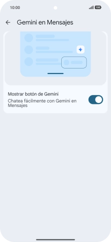Pulsa el indicador junto a 