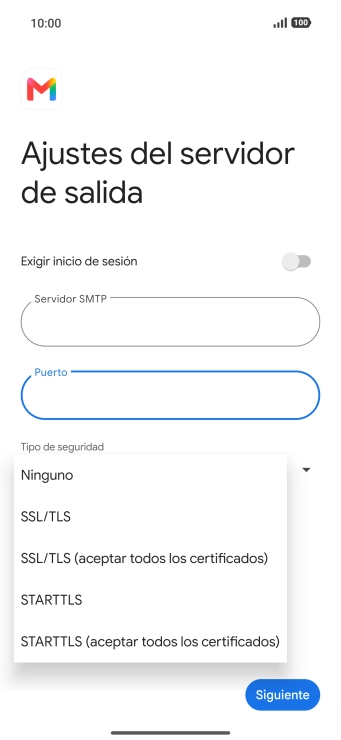 Pulsa SSL/TLS.