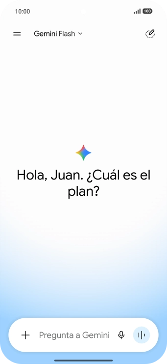 Pulsa el icono de menú.