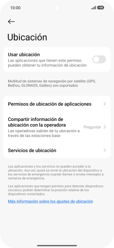 Pulsa el indicador junto a 
