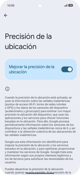 Si pulsas el indicador junto a 