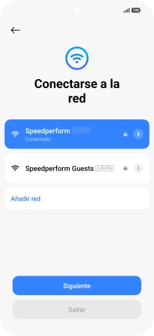 Pulsa Siguiente.