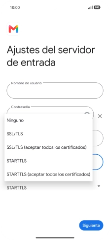 Pulsa SSL/TLS.
