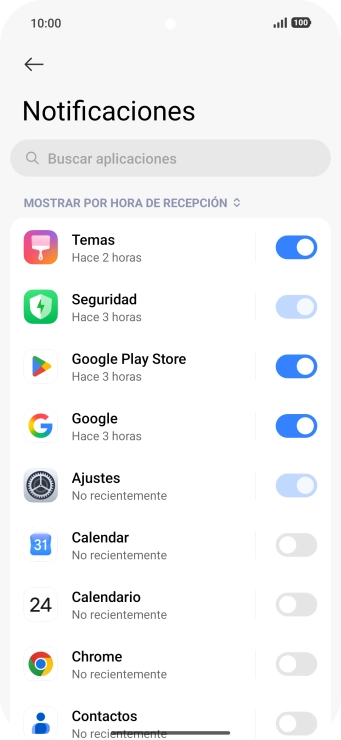 Pulsa la app deseada. Pulsa la app deseada.