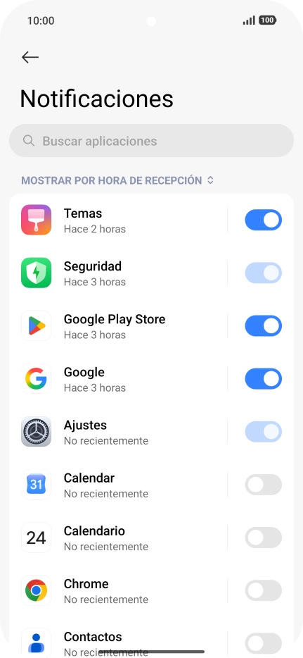 Pulsa la app deseada. Pulsa la app deseada.