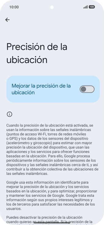 Si pulsas el indicador junto a 