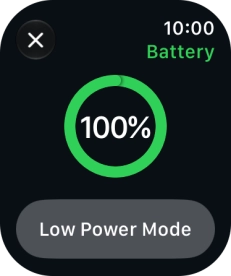 Press Low Power Mode. Press Low Power Mode.