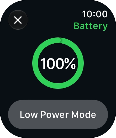 Press Low Power Mode. Press Low Power Mode.