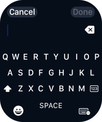 Press the input icon. Press the input icon.