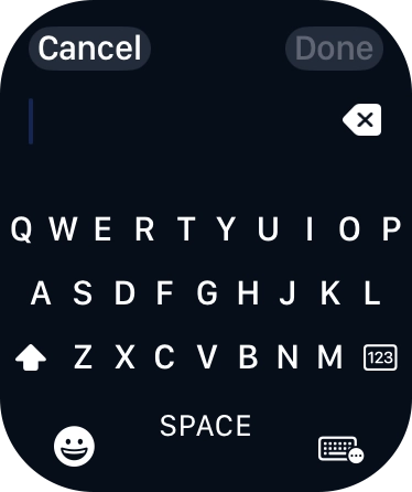 Press the input icon. Press the input icon.