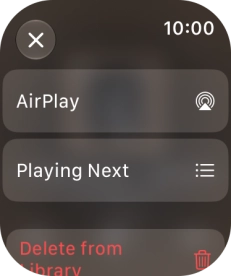 Press Playing Next. Press Playing Next.