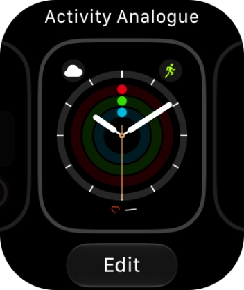Slide your finger right or left on the screen to change between the watch faces added. Slide your finger right or left on the screen to change between the watch faces added.