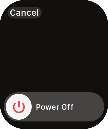 Press and drag the power off icon right. Press and drag the power off icon right.