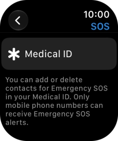 Press Medical ID. Press Medical ID.