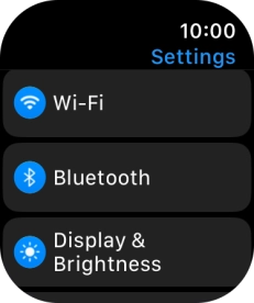 Press Display & Brightness. Press Display & Brightness.