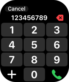 Key in the required number and press the call icon. Key in the required number and press the call icon.
