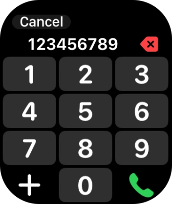 Key in the required number and press the call icon. Key in the required number and press the call icon.