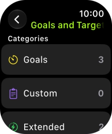 Press arrow left the necessary number of times to return to the home screen for the selected training activity. Press arrow left the necessary number of times to return to the home screen for the selected training activity.