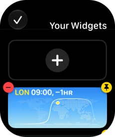 Press the unpin widget icon on the required widget to unpin it from the top of the stack. Press the unpin widget icon on the required widget to unpin it from the top of the stack.