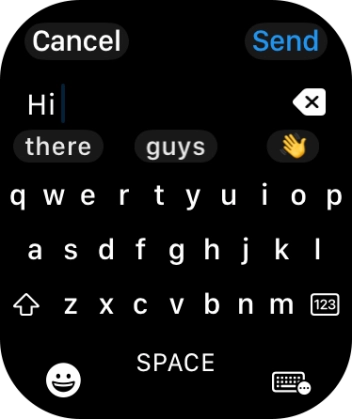 Press the input icon. Press the input icon.