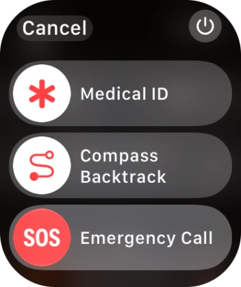 Press and hold the Digital Crown to close the application and return to the home screen. Press and hold the Digital Crown to close the application and return to the home screen.