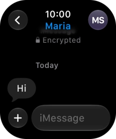 Press iMessage. Press iMessage.