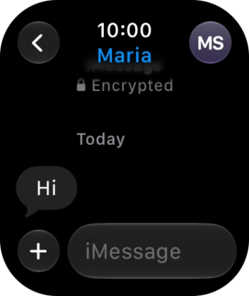 Press iMessage. Press iMessage.