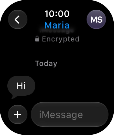 Press iMessage. Press iMessage.