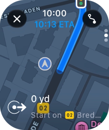 Follow the instructions on the screen to go to the required destination. Follow the instructions on the screen to go to the required destination.