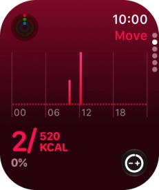 Keep sliding upwards to see the number of steps, distance and number of floors you've covered. Keep sliding upwards to see the number of steps, distance and number of floors you've covered.