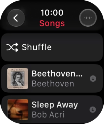 Go to the required category or playlist and press the required audio file. Go to the required category or playlist and press the required audio file.
