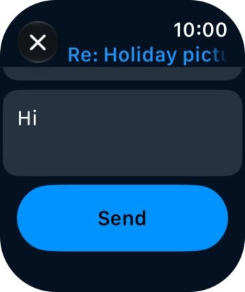 Press Send. Press Send.