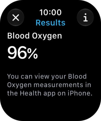 Your result is displayed on the screen. Your result is displayed on the screen.