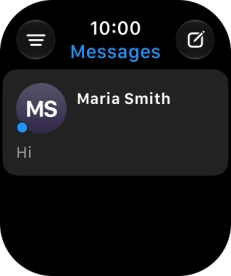 Press the required iMessage. Press the required iMessage.