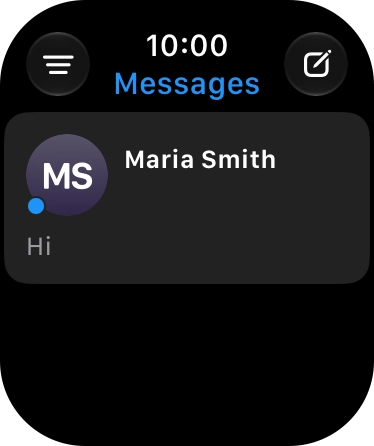 Press the required iMessage. Press the required iMessage.