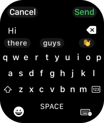 Press the input icon. Press the input icon.