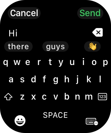 Press the input icon. Press the input icon.