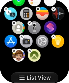 Press the delete icon next to the required app. Press the delete icon next to the required app.