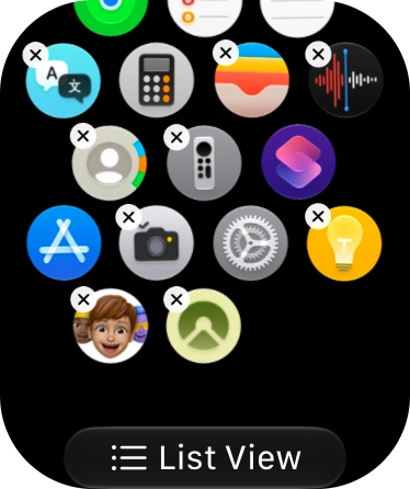 Press the delete icon next to the required app. Press the delete icon next to the required app.