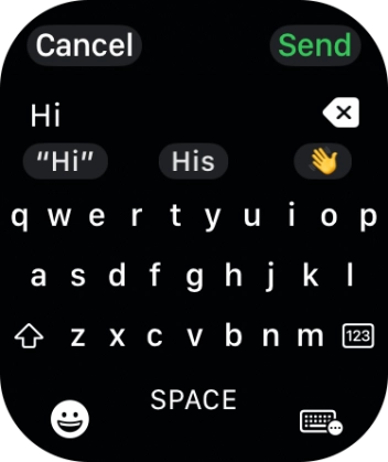 Press the input icon. Press the input icon.
