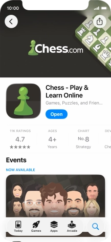 Slide your finger upwards starting from the bottom of the screen to return to the home screen.