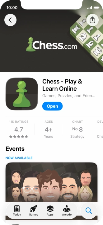 Slide your finger upwards starting from the bottom of the screen to return to the home screen.