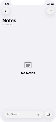 Slide your finger upwards starting from the bottom of the screen to return to the home screen.