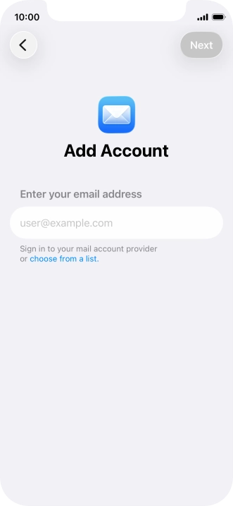 Press the field below 