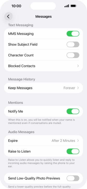 Slide your finger upwards starting from the bottom of the screen to return to the home screen.