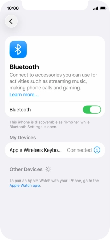 Slide your finger upwards starting from the bottom of the screen to return to the home screen.