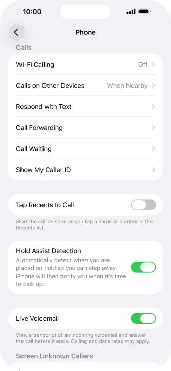 Press Show My Caller ID.