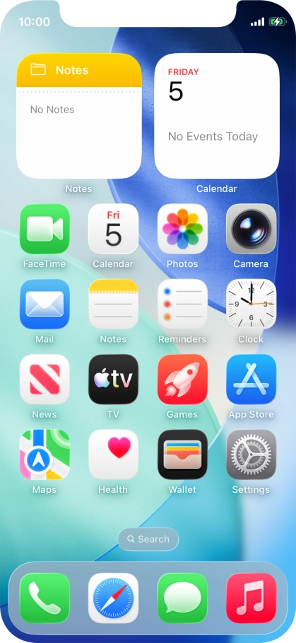 When the battery charging icon is displayed, the battery is charging.